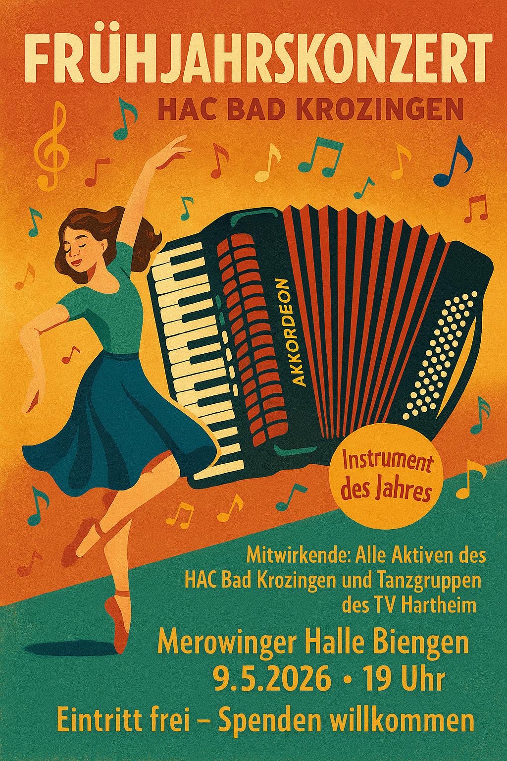 Einladung HAC Jahreskonzert 2026